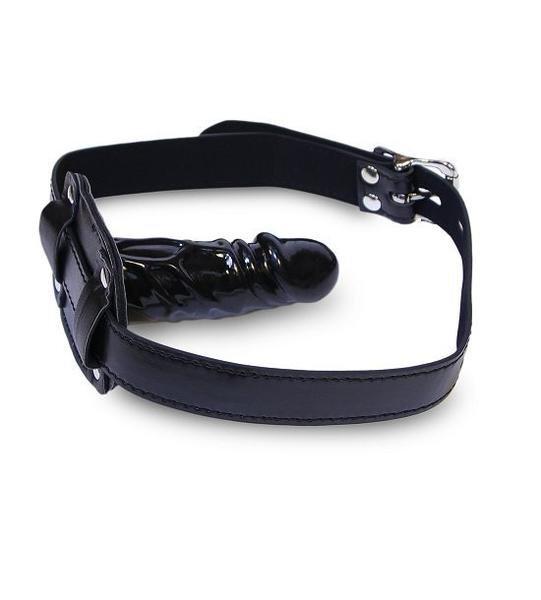 7049RC-SIS      Deep Throat 4" Long Locking Rubber Sissy Slave BDSM Mistress for Hire Penis Gag Sissy   , Sub-Shop.com Bondage and Fetish Superstore