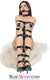 0705A      Something Shiny Bondage Strap - 6 Sizes! Bondage   , Sub-Shop.com Bondage and Fetish Superstore