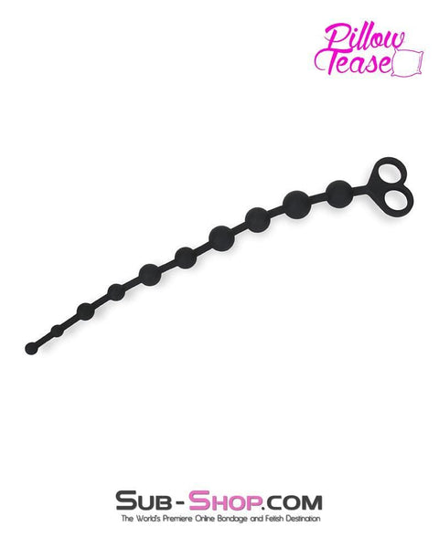7078S      10-Ball Silicone Anal Beads with Super Climax Rip Cord - LAST CHANCE - Final Closeout! MEGA Deal   , Sub-Shop.com Bondage and Fetish Superstore