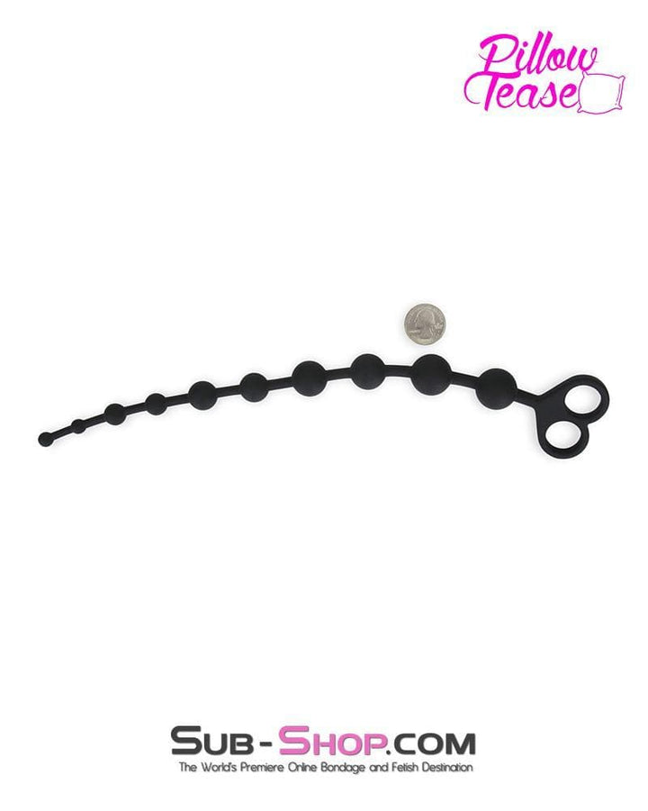 7078S      10-Ball Silicone Anal Beads with Super Climax Rip Cord - LAST CHANCE - Final Closeout! MEGA Deal   , Sub-Shop.com Bondage and Fetish Superstore