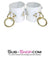 7088A      Heart of Gold Bondage Princess Wrist Cuffs - LAST CHANCE - Final Closeout! MEGA Deal   , Sub-Shop.com Bondage and Fetish Superstore