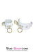 7088A      Heart of Gold Bondage Princess Wrist Cuffs - LAST CHANCE - Final Closeout! MEGA Deal   , Sub-Shop.com Bondage and Fetish Superstore