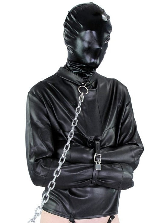 7144AE      Shiny Stretch Spandex Full Hood Hoods   , Sub-Shop.com Bondage and Fetish Superstore