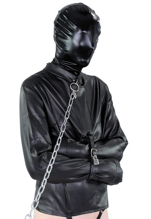 7144AE      Shiny Stretch Spandex Full Hood Hoods   , Sub-Shop.com Bondage and Fetish Superstore