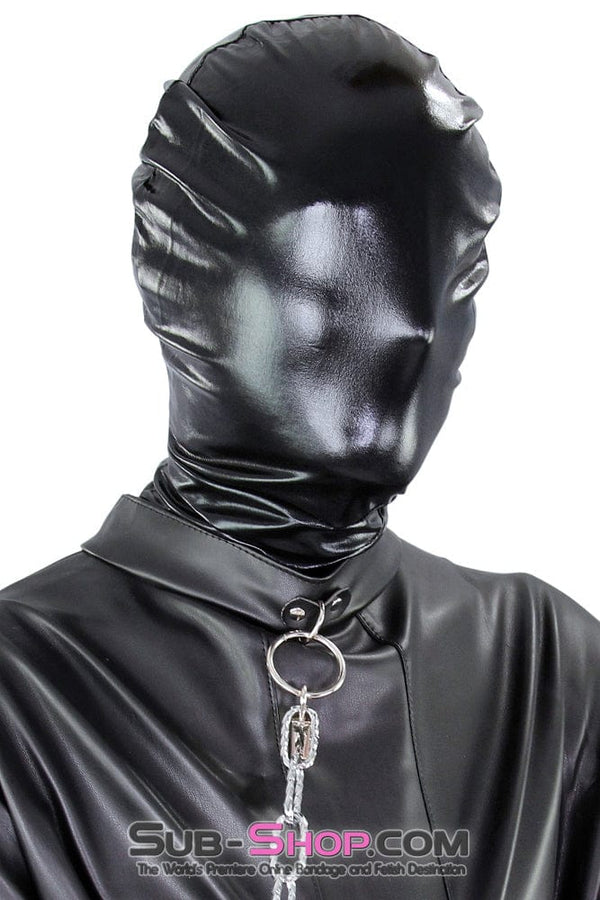 7144AE      Shiny Stretch Spandex Full Hood - MEGA Deal Black Friday Blowout   , Sub-Shop.com Bondage and Fetish Superstore