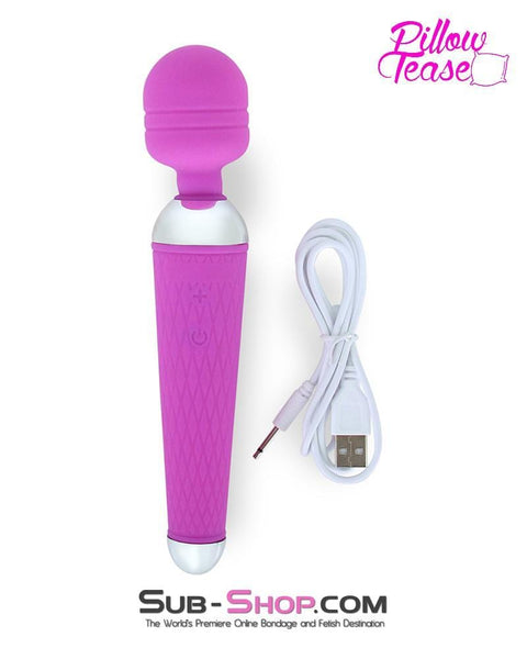 7147M      17 Function Dream Wand Rechargeable Pink Cordless Wand Massager - LAST CHANCE - Final Closeout! MEGA Deal   , Sub-Shop.com Bondage and Fetish Superstore