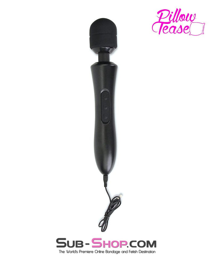 7149DL      Black Multi-Function Wireless USB Rechargeable Wand - LAST CHANCE - Final Closeout! MEGA Deal   , Sub-Shop.com Bondage and Fetish Superstore