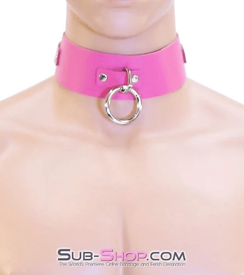 7167A-SIS      Femme Sissy Slut Trainer Adjustable Anal Hook Trainer and Collar Set Sissy   , Sub-Shop.com Bondage and Fetish Superstore