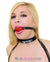 7172A      BITCH Black Leather Rhinestone Letter Collar - LAST CHANCE - Final Closeout! MEGA Deal   , Sub-Shop.com Bondage and Fetish Superstore