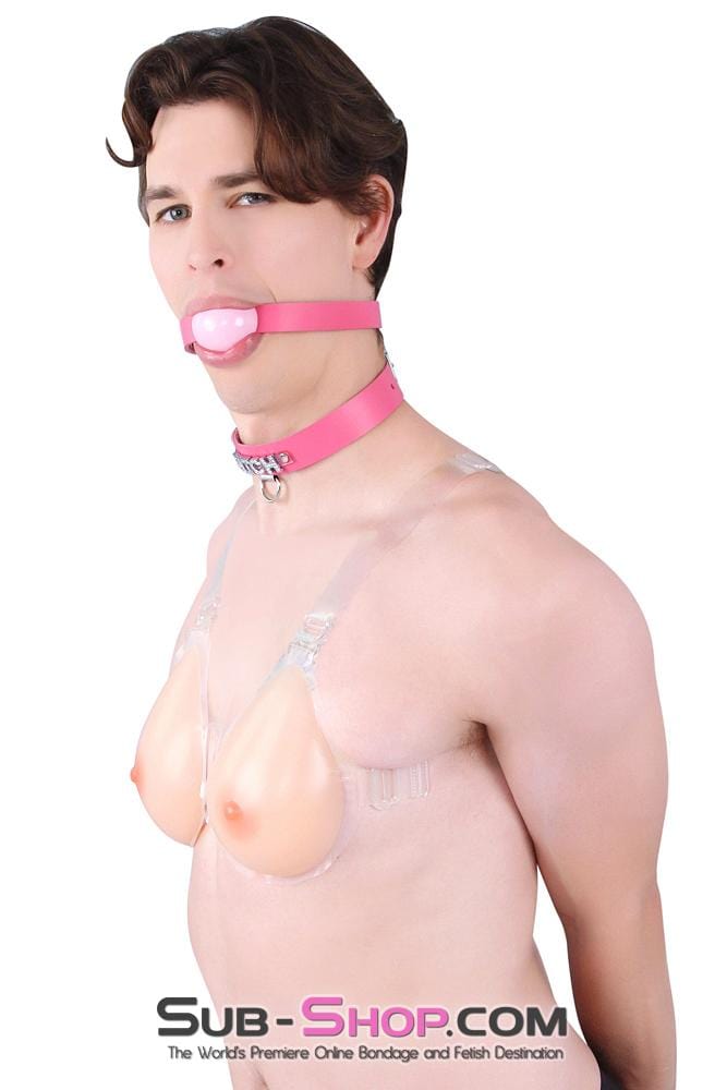 7179AE-SIS Just Like My Own Pretty Sissy Accessory Transformation A-Cup Real Feminization Sissy Humiliation Feel Breasts with Nipples Sissy , Sub-Shop.com Bondage and Fetish Superstore