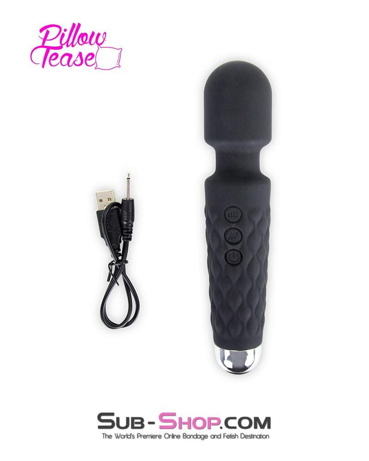 7190M      20 Function + 7 Speeds Water Resistant Wand Vibrator Vibrators   , Sub-Shop.com Bondage and Fetish Superstore