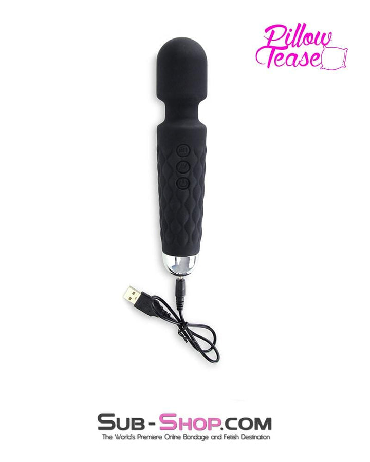 7190M      20 Function + 7 Speeds Water Resistant Wand Vibrator Vibrators   , Sub-Shop.com Bondage and Fetish Superstore