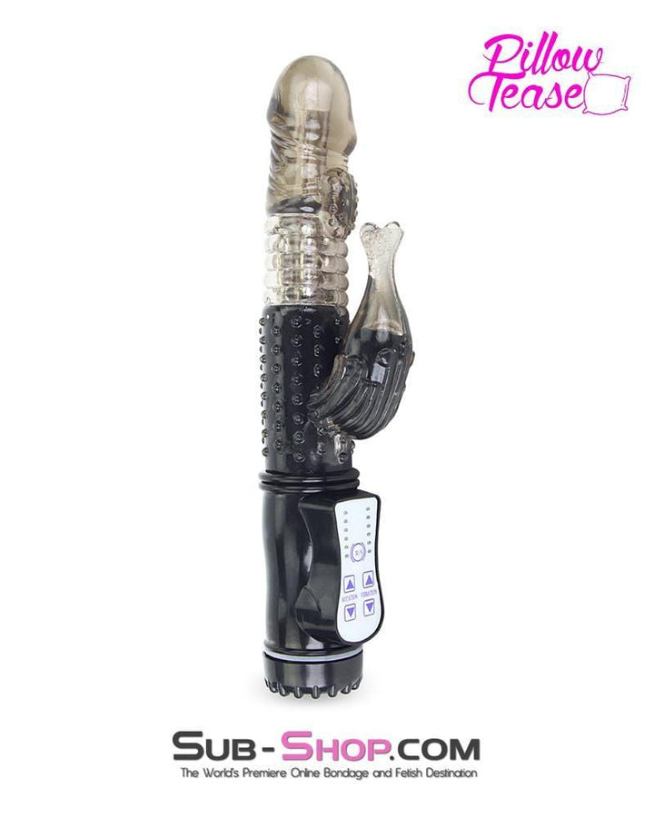 7191S      Multi-Function Rotating Jelly Vibrator with Tickling Nubs and Clit Stimulator - LAST CHANCE - Final Closeout! MEGA Deal   , Sub-Shop.com Bondage and Fetish Superstore