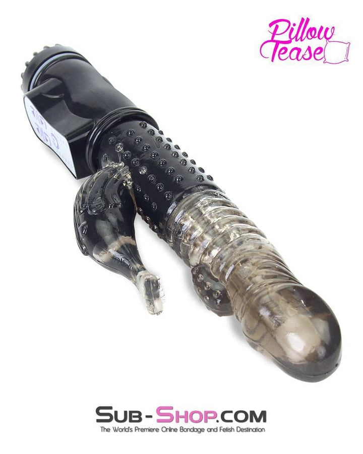 7191S      Multi-Function Rotating Jelly Vibrator with Tickling Nubs and Clit Stimulator - LAST CHANCE - Final Closeout! MEGA Deal   , Sub-Shop.com Bondage and Fetish Superstore