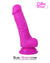 7207M      Liquid Colors Silicone Pleasure Dildo - Rose 6.5" Dildo   , Sub-Shop.com Bondage and Fetish Superstore
