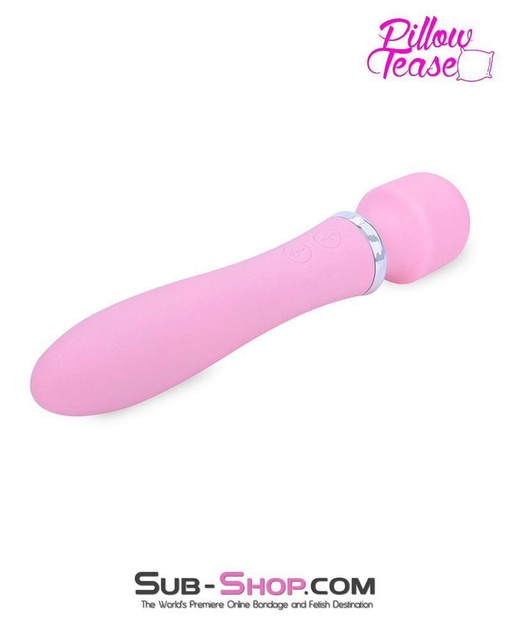 7210M      Dual Motor Cordless Rechargeable Silicone Water Resistant Princess Pink Passion Magic Vibrating Wand - LAST CHANCE - Final Closeout! MEGA Deal   , Sub-Shop.com Bondage and Fetish Superstore