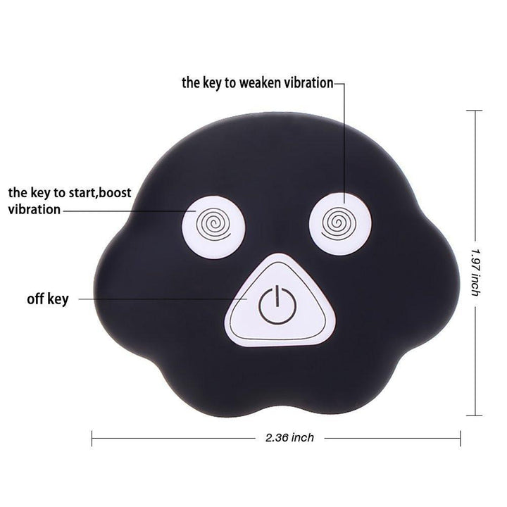 7228AE      L’il Pet Black Remote Control Vibrating Egg Vibrators   , Sub-Shop.com Bondage and Fetish Superstore
