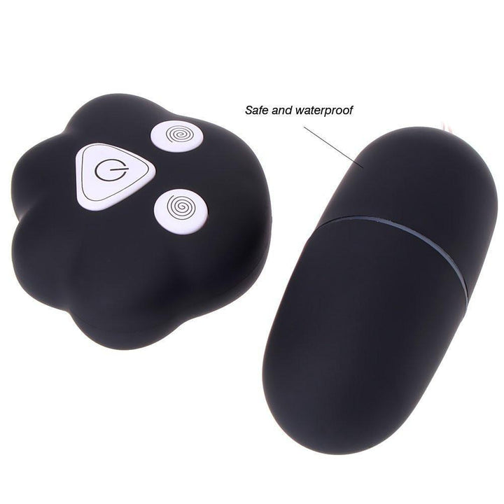 7228AE      L’il Pet Black Remote Control Vibrating Egg Vibrators   , Sub-Shop.com Bondage and Fetish Superstore