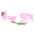 7235M      Sissy’s Clitty Leash Locking Pink Chastity with Lead Ring, Medium Base Cock Ring Size - MEGA Deal MEGA Deal   , Sub-Shop.com Bondage and Fetish Superstore