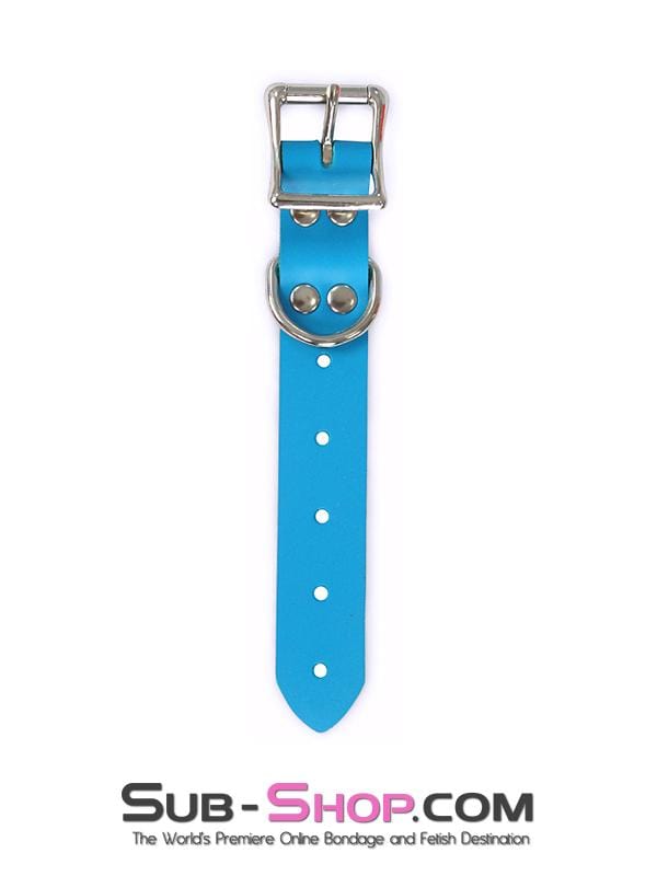 0723A      8" Bondage Gear Extender Strap, Candy Blue Straps   , Sub-Shop.com Bondage and Fetish Superstore