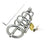 7240AR      Gates of Hell Locking Steel Chastity Device with Removable Adjustable 6” Hollow Urethral Penis Plug Steel Bondage   , Sub-Shop.com Bondage and Fetish Superstore