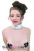 7251RS      Corrupt Me White Padded Bondage Collar and Leash Set - MEGA Deal MEGA Deal   , Sub-Shop.com Bondage and Fetish Superstore