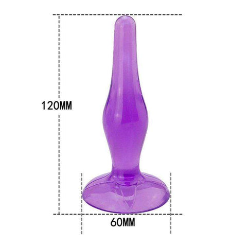 7290M      Purple Slim Fit Anal Plug - LAST CHANCE - Final Closeout! MEGA Deal   , Sub-Shop.com Bondage and Fetish Superstore
