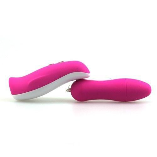 7305M      12 Function Wireless Remote Control Pink Silicone Waterproof Bullet Vibe Vibrators   , Sub-Shop.com Bondage and Fetish Superstore