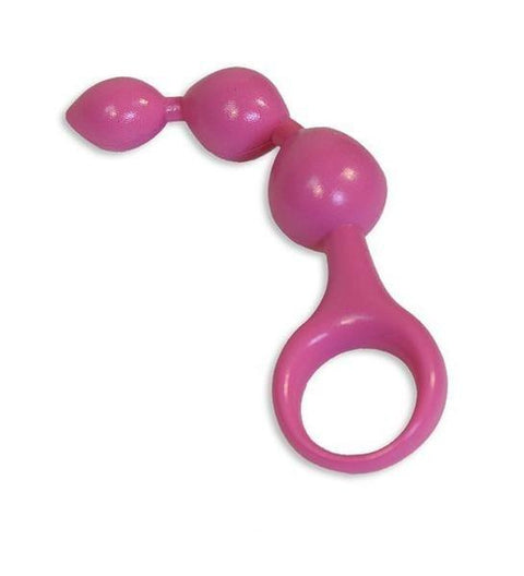 7310M      Pink Prostate Pleaser Soft Beaded Silicone Plug - LAST CHANCE - Final Closeout! Black Friday Blowout   , Sub-Shop.com Bondage and Fetish Superstore