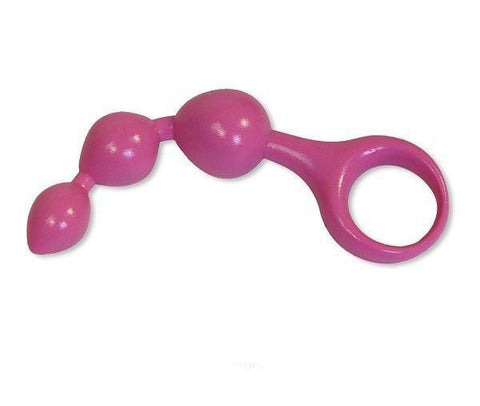 7310M      Pink Prostate Pleaser Soft Beaded Silicone Plug - LAST CHANCE - Final Closeout! Black Friday Blowout   , Sub-Shop.com Bondage and Fetish Superstore