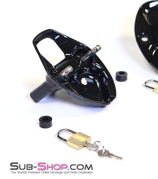 7321AR      Super Crusher Locking Cock and Ball Chastity Torture Set Chastity   , Sub-Shop.com Bondage and Fetish Superstore