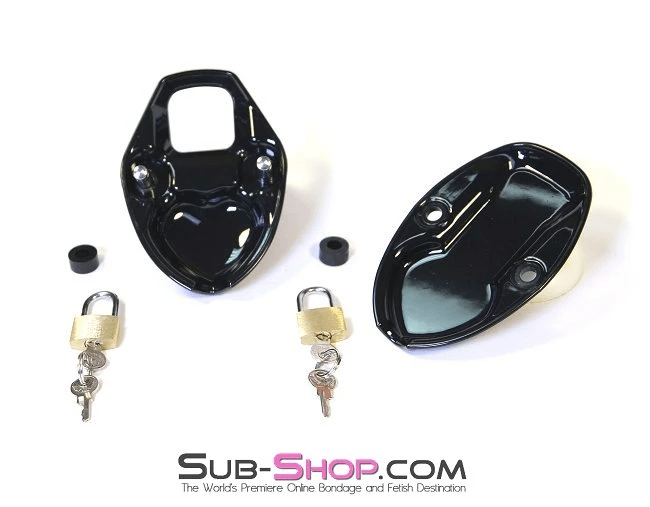 7321AR      Super Crusher Locking Cock and Ball Chastity Torture Set - MEGA Deal MEGA Deal   , Sub-Shop.com Bondage and Fetish Superstore