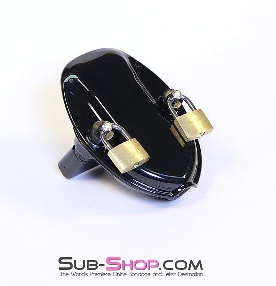 7321AR      Super Crusher Locking Cock and Ball Chastity Torture Set Chastity   , Sub-Shop.com Bondage and Fetish Superstore