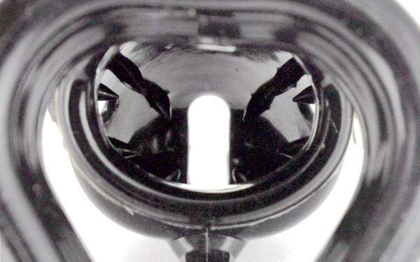 7325AR      Birdlocked Style Black Spiked Soft Silicone Locking Cock Chastity & Ball Spreader Chastity   , Sub-Shop.com Bondage and Fetish Superstore