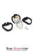 7327AR      Black Balled Locking Cock & Ball Chastity Set - MEGA Deal Black Friday Blowout   , Sub-Shop.com Bondage and Fetish Superstore