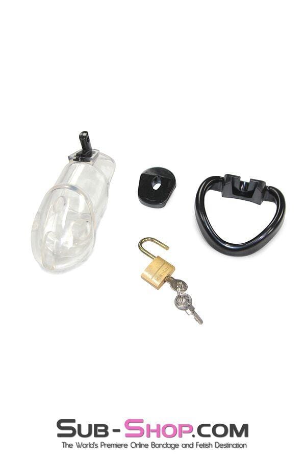 7327AR      Black Balled Locking Cock & Ball Chastity Set - MEGA Deal Black Friday Blowout   , Sub-Shop.com Bondage and Fetish Superstore
