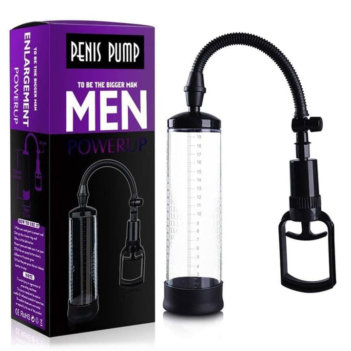 7342M      Penis Enlarger Pump, Trigger Vacuum Penis Pump   , Sub-Shop.com Bondage and Fetish Superstore