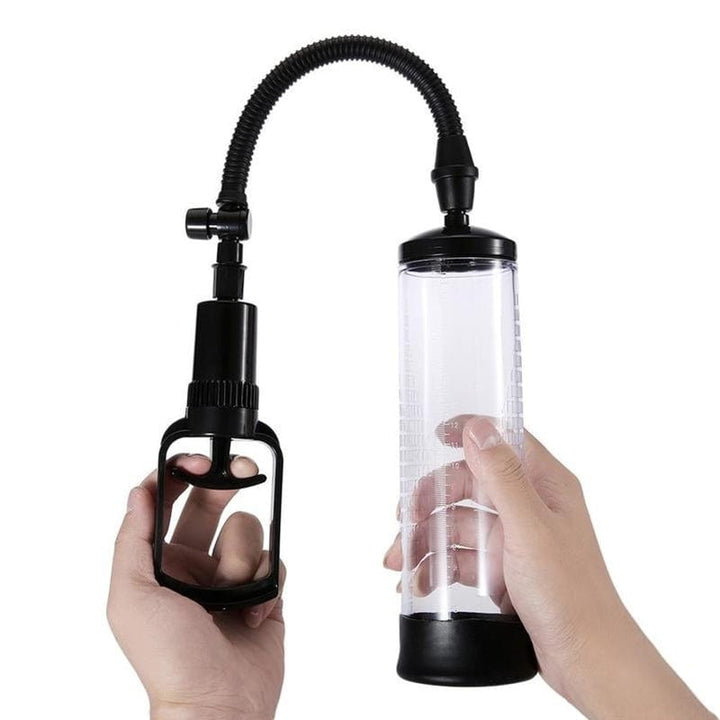 7342M      Penis Enlarger Pump, Trigger Vacuum Penis Pump   , Sub-Shop.com Bondage and Fetish Superstore