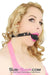 7360A      Medium Black Silicone Ball Gag with Breather Holes - LAST CHANCE - Final Closeout! MEGA Deal   , Sub-Shop.com Bondage and Fetish Superstore