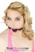 7360A      Medium Black Silicone Ball Gag with Breather Holes - LAST CHANCE - Final Closeout! MEGA Deal   , Sub-Shop.com Bondage and Fetish Superstore