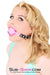 7363A      Silicone Premium Leather Strap Pink Ball Gag - LAST CHANCE - Final Closeout! MEGA Deal   , Sub-Shop.com Bondage and Fetish Superstore