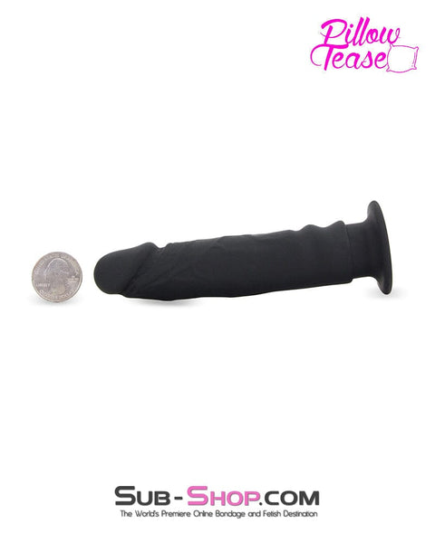 7372M      Suction Cup or Harness Base Silicone Anal Dildo, 4.7" - LAST CHANCE - Final Closeout! MEGA Deal   , Sub-Shop.com Bondage and Fetish Superstore