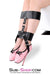 0754T      Shoe, Ankle & Knee Overnighter Wrist and Ankle Bondage   , Sub-Shop.com Bondage and Fetish Superstore