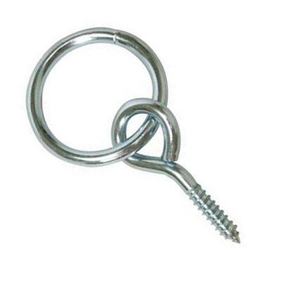 0768A    2” Steel Screw Hitching Ring Hardware   , Sub-Shop.com Bondage and Fetish Superstore