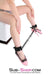 0969A-SIS      Sissy Vixen Rubber Stamp Shoe Bondage Cuffs Sissy   , Sub-Shop.com Bondage and Fetish Superstore