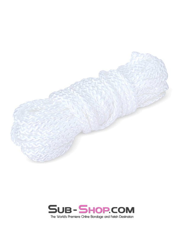 7773RS      Tie One On Braided White Bondage Rope Rope   , Sub-Shop.com Bondage and Fetish Superstore