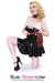 7793DL       Braided Red & Black 19” Leatherette Flogger Whip - MEGA Deal Black Friday Blowout   , Sub-Shop.com Bondage and Fetish Superstore