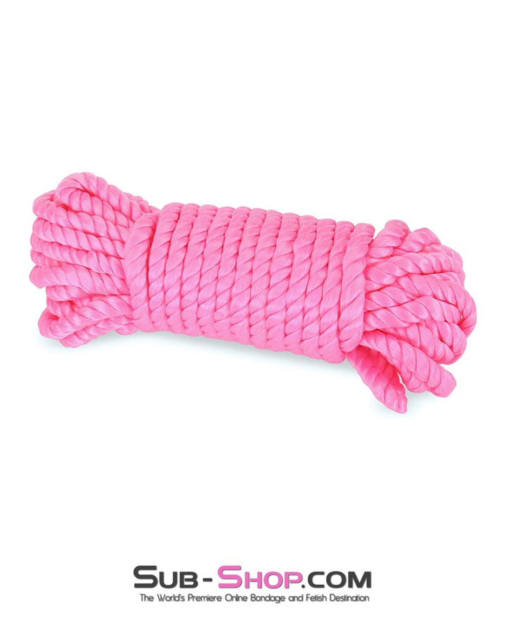 7801RS      Tie One On Bright Pink Braided Bondage Rope - MEGA Deal MEGA Deal   , Sub-Shop.com Bondage and Fetish Superstore