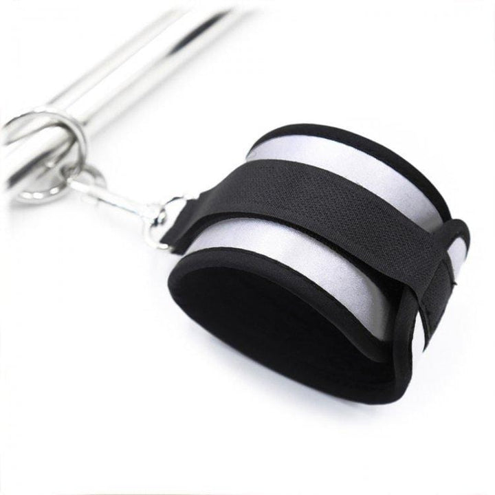 7802M      Double Spreader Bar Collar, Wrist and Ankle Total Bondage Kit with Removable Cuffs Spreader Bar   , Sub-Shop.com Bondage and Fetish Superstore
