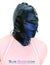 7803DL      Enslaved Full Hood with Collar, Zipper Eyes and Mouth Hoods   , Sub-Shop.com Bondage and Fetish Superstore
